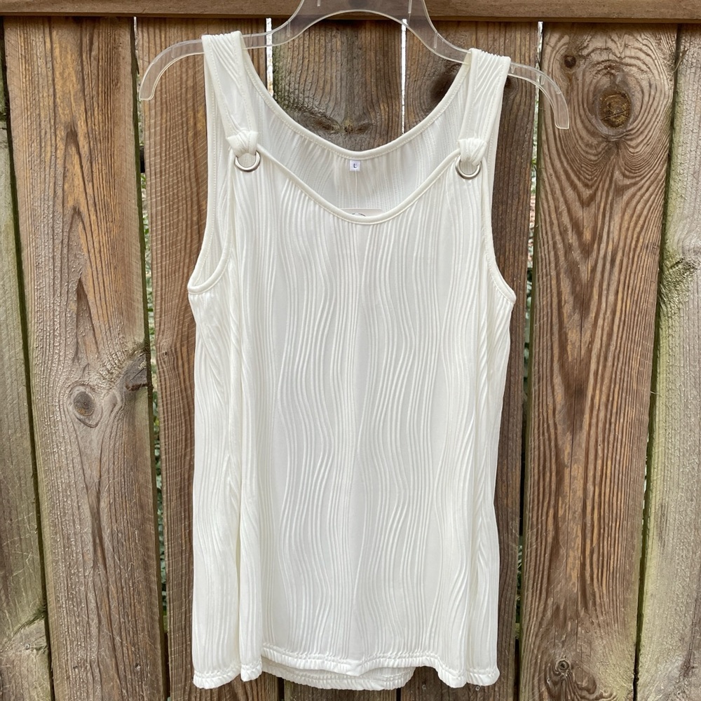 New With Tags White Tank Top